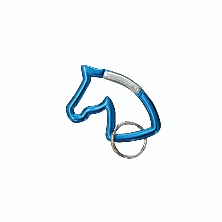 Aluminium Horse Head Keychain