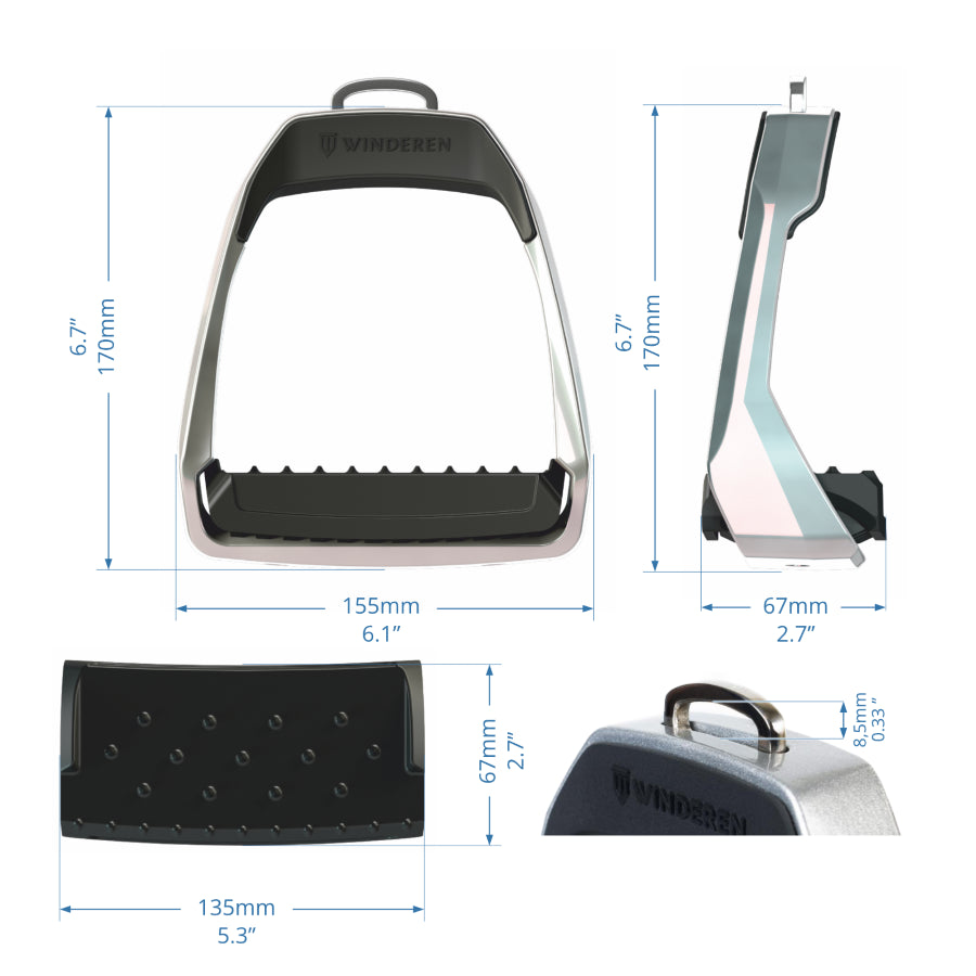 WINDEREN - Knee Protect Stirrups