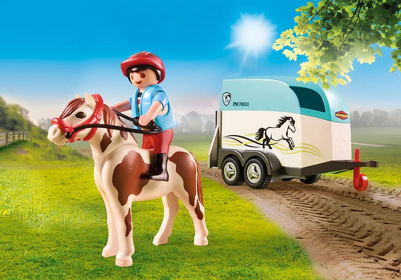 PLAYMOBIL - Country with Pony Trailer