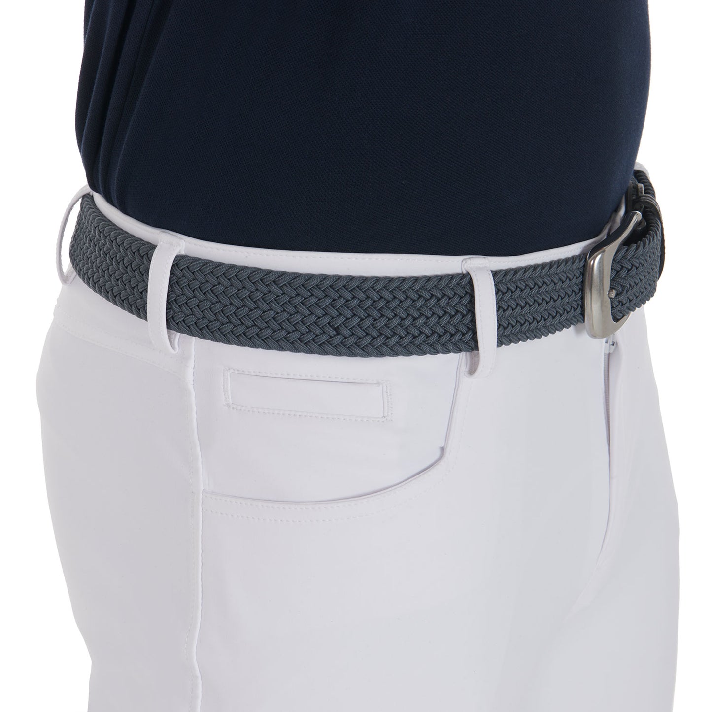 EQUESTRO - Elasticized Belt Crossed Pattern