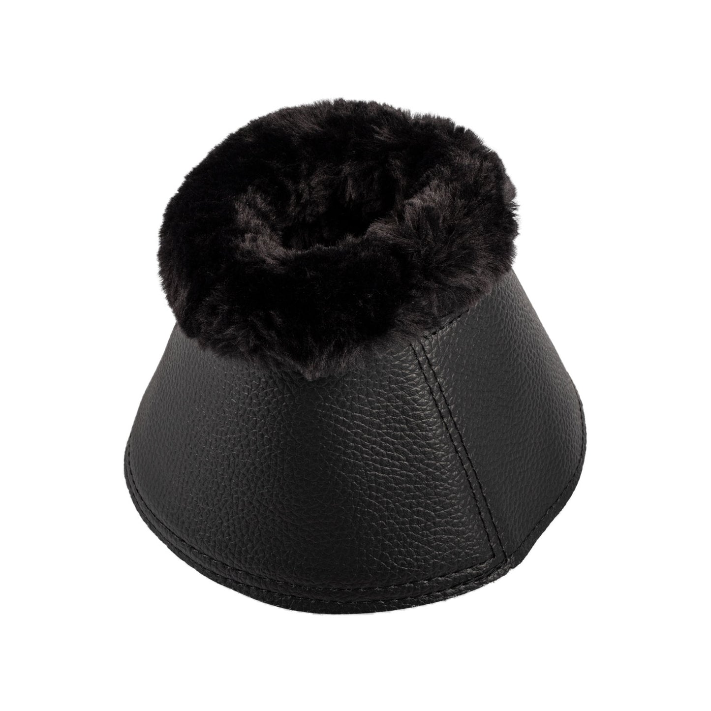 ACAVALLO - Bell Boots Faux Sheepskin & Velcro Closure