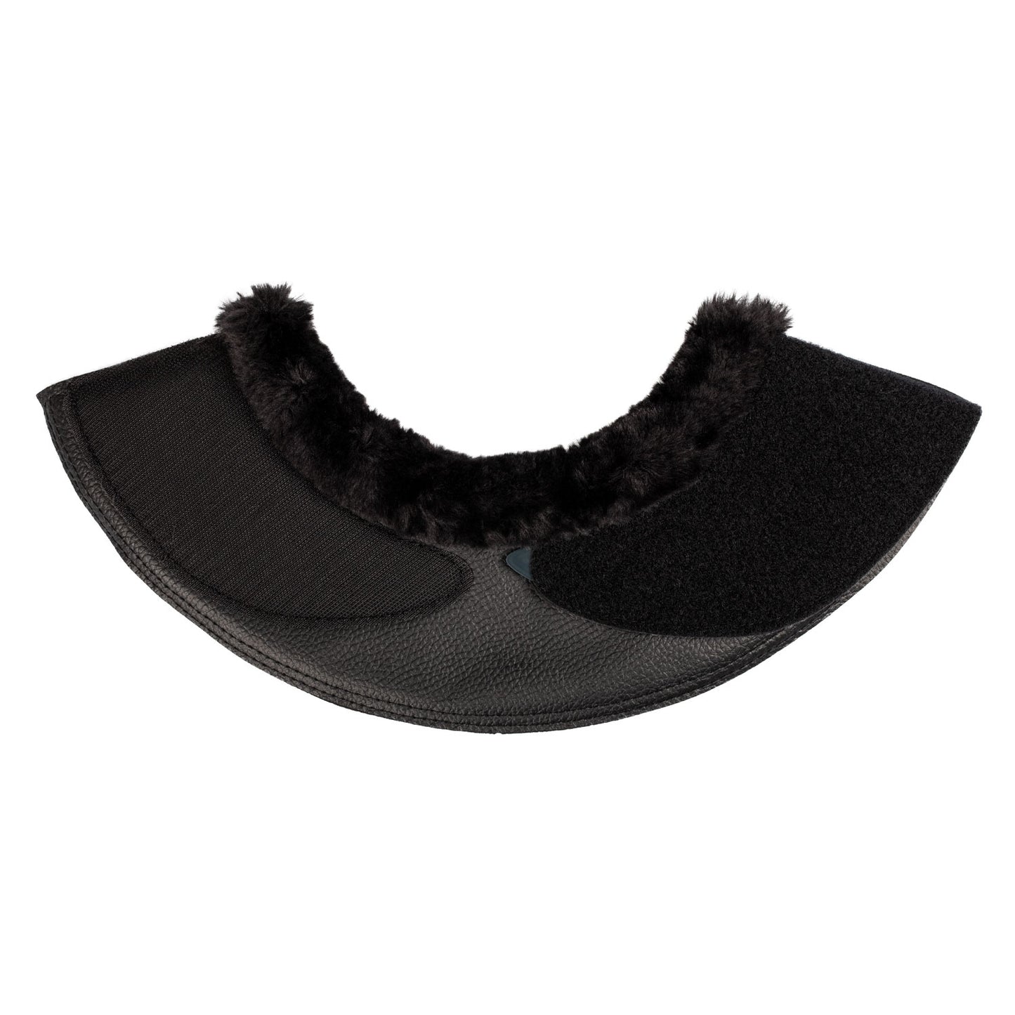 ACAVALLO - Bell Boots Faux Sheepskin & Velcro Closure