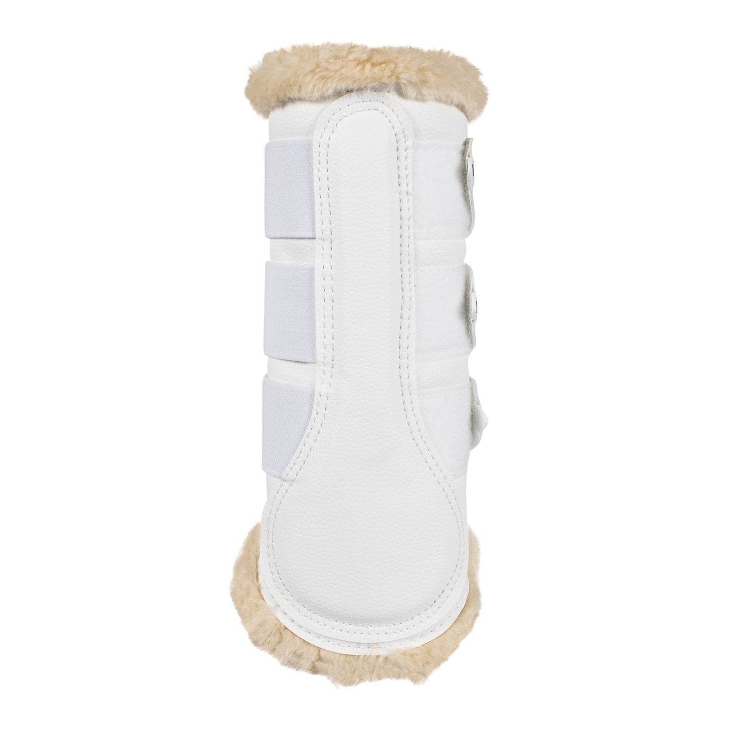 ACAVALLO - Hind Brushing Boot Faux Leather & Sheepskin