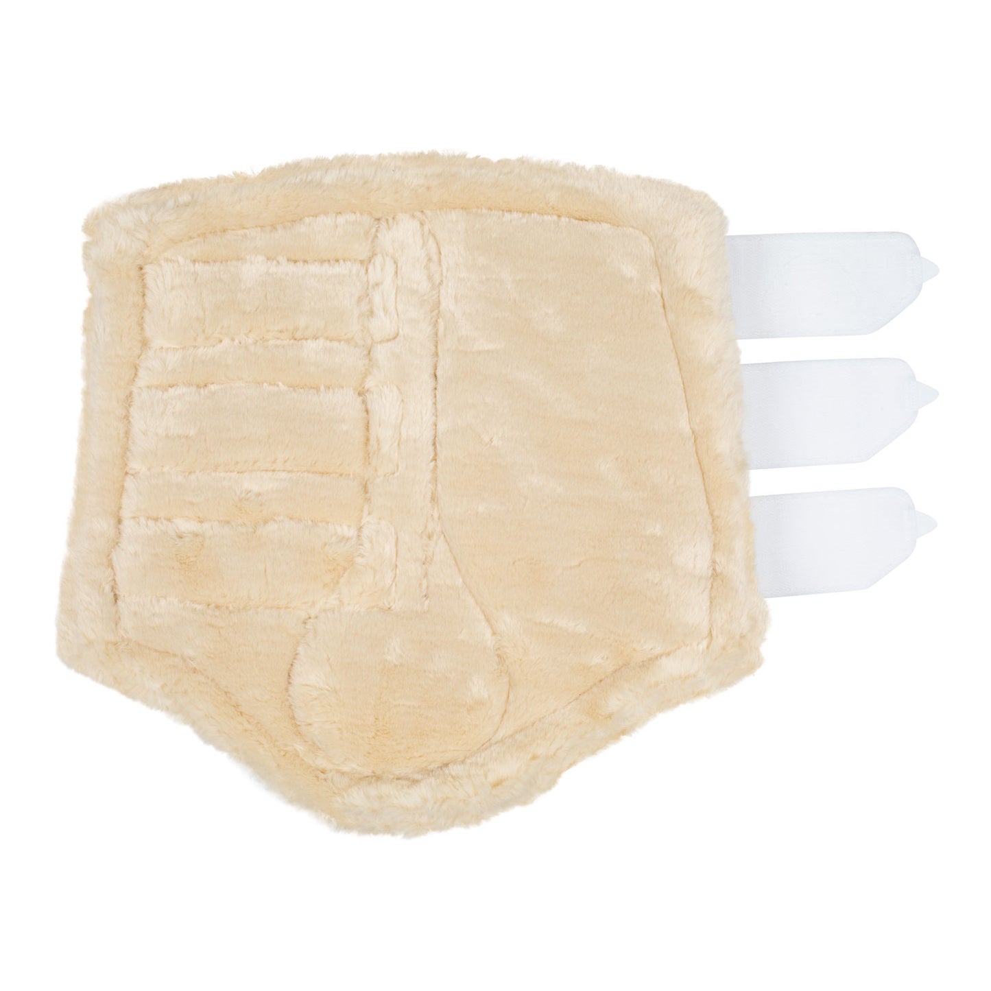 ACAVALLO - Hind Brushing Boot Faux Leather & Sheepskin