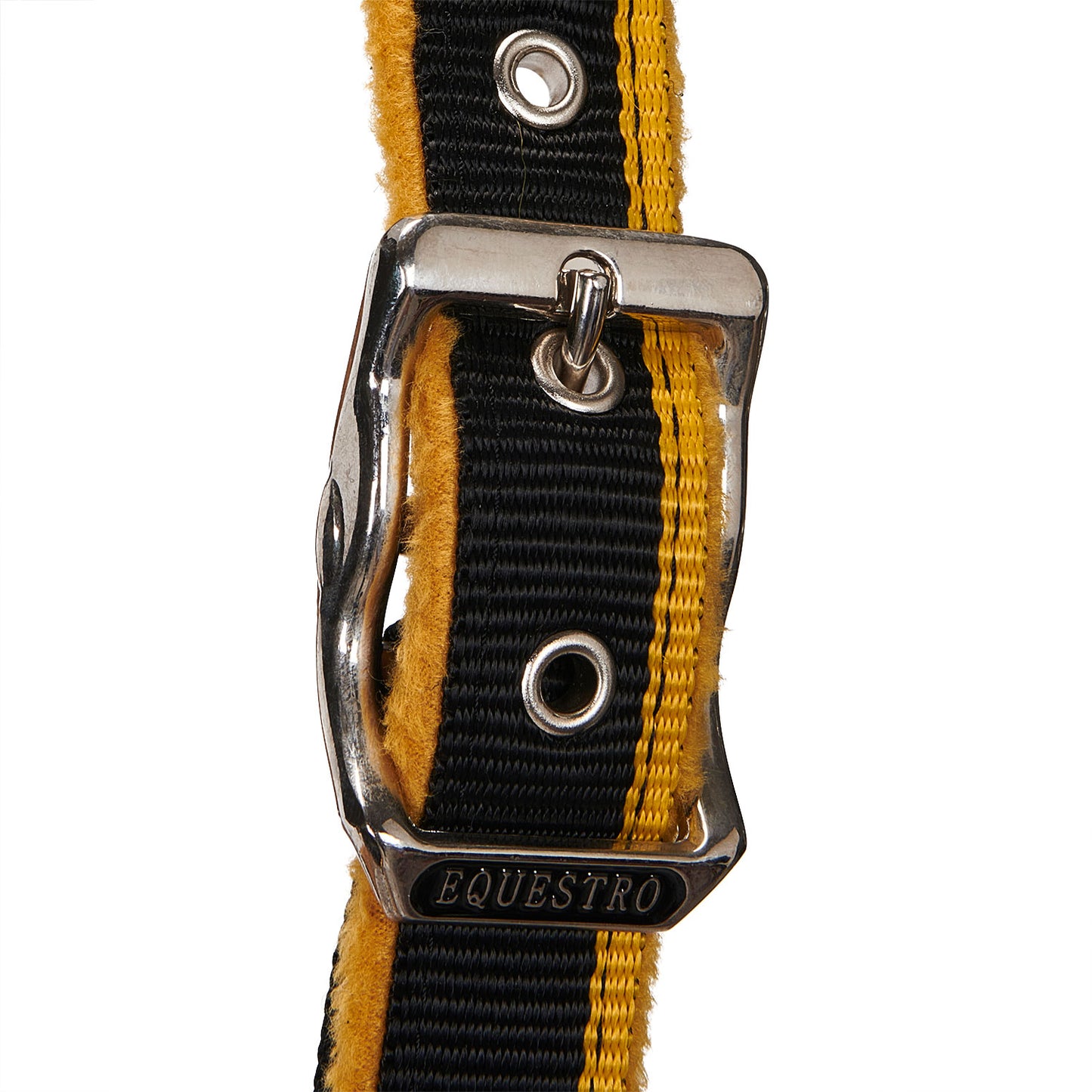 EQUESTRO - Red Trim Halter with Lead Rope