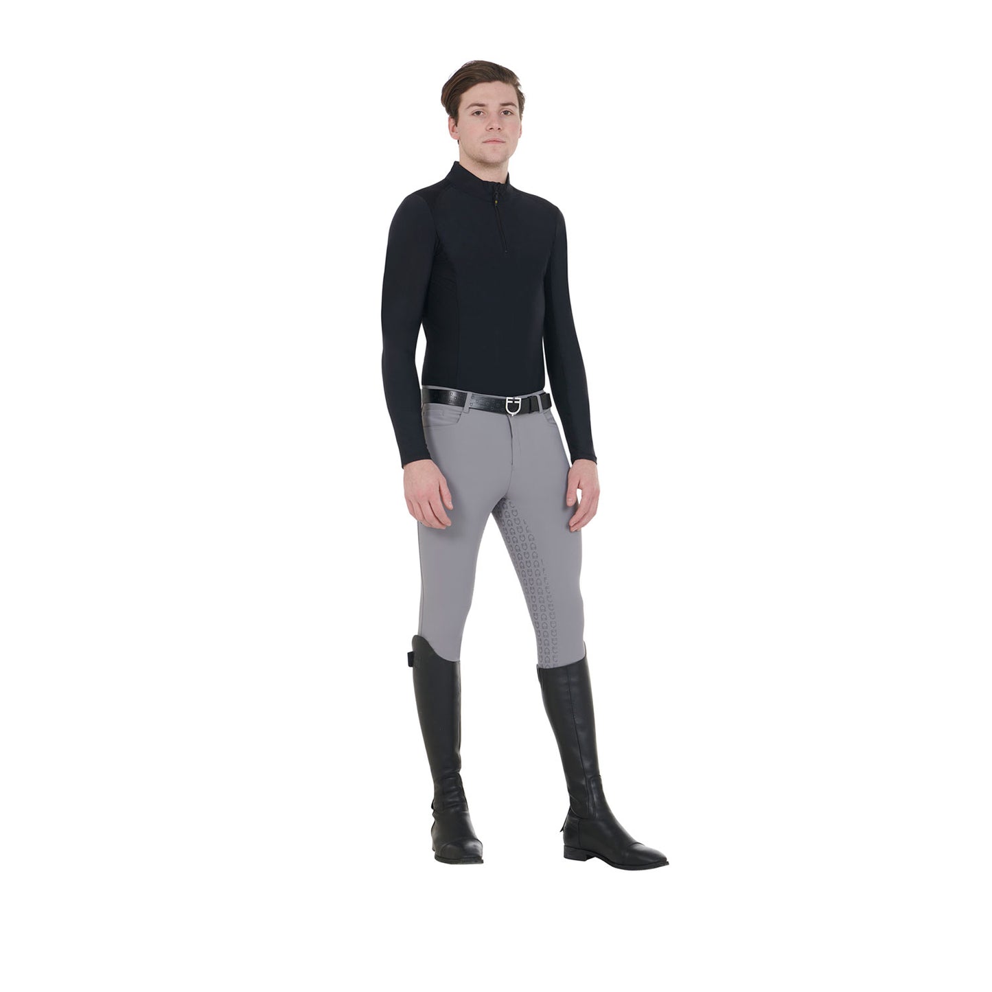 EQUESTRO - Men's slim fit full grip breeches Mod. Aria