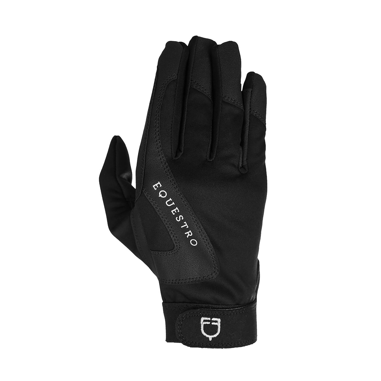 EQUESTRO - Gloves in Technical Fabric with Fleece Lining