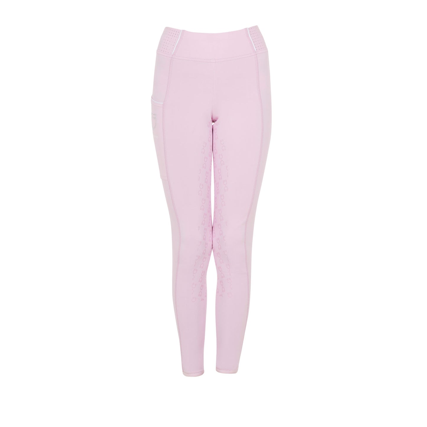 EQUESTRO - Kids' slim fit leggings with Rhinestones