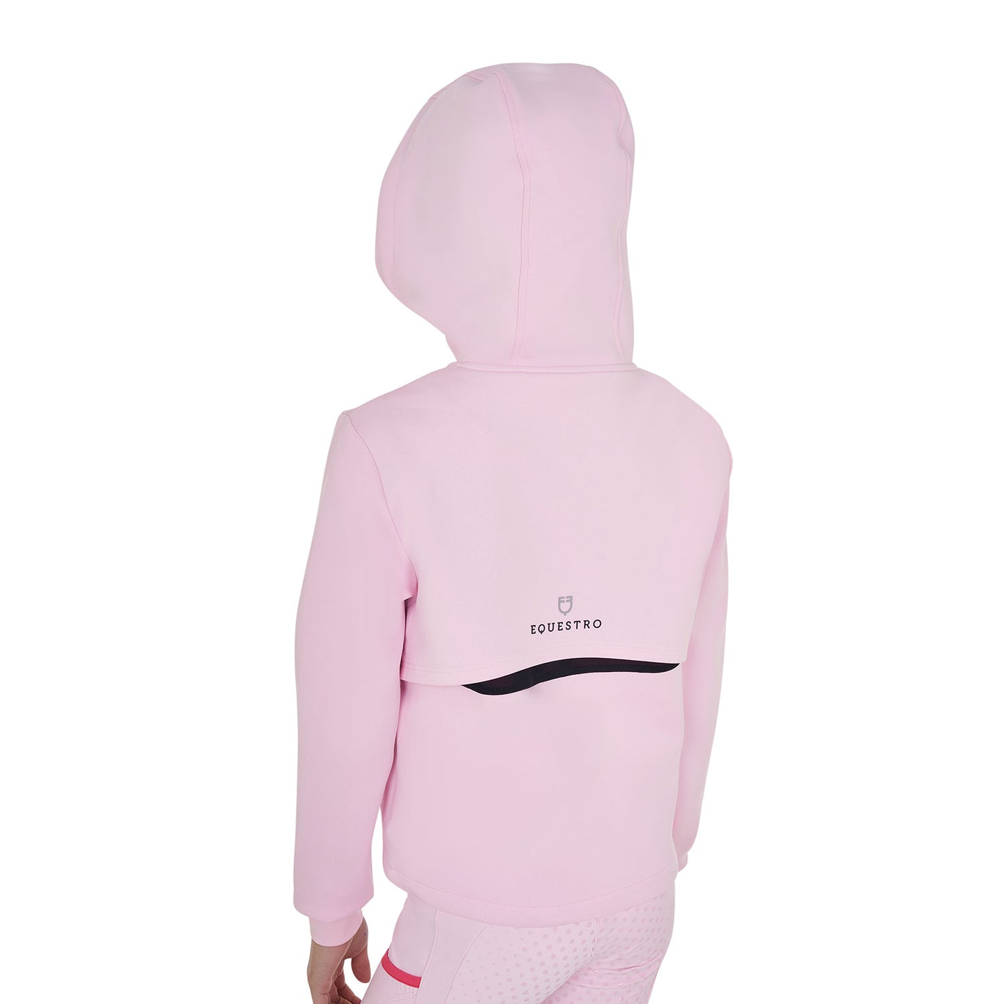 EQUESTRO - Kids' cut-out Hoodie