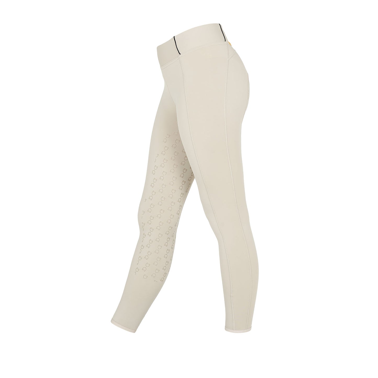 EQUESTRO - Kids' slim fit grip leggings with logo