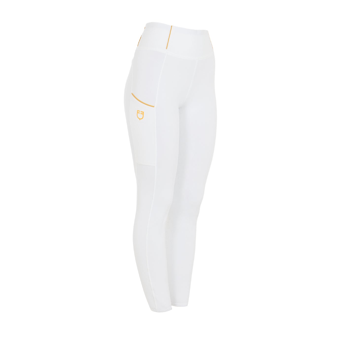 EQUESTRO - Kids' slim fit grip leggings with logo