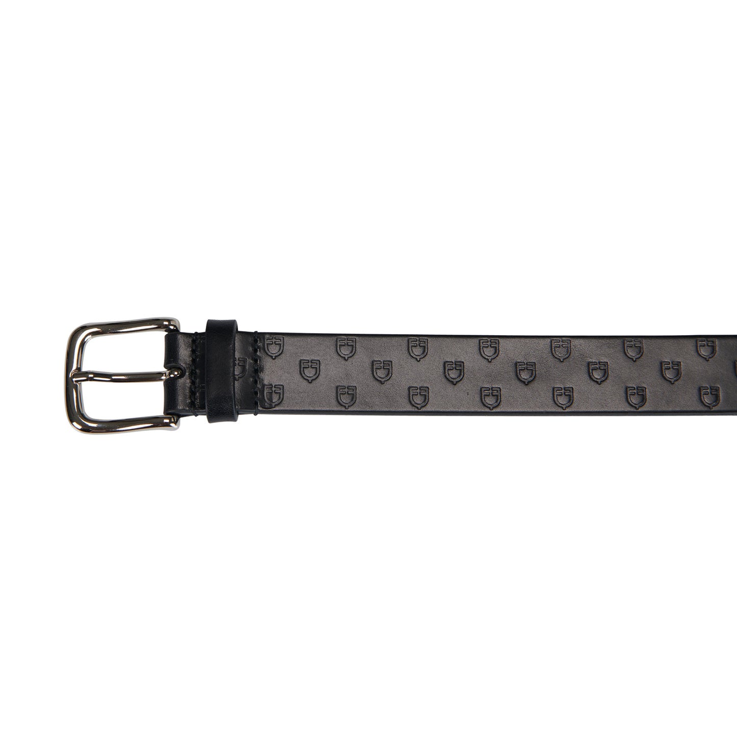 EQUESTRO - Leather belt with logo