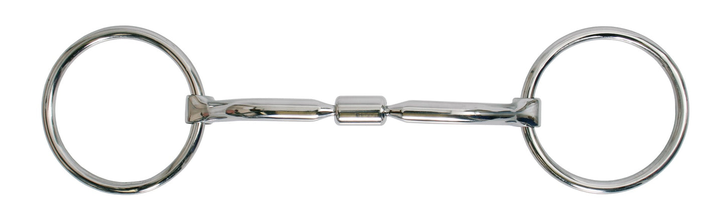 PLATINUM - Loose Ring Snaffle with Roller