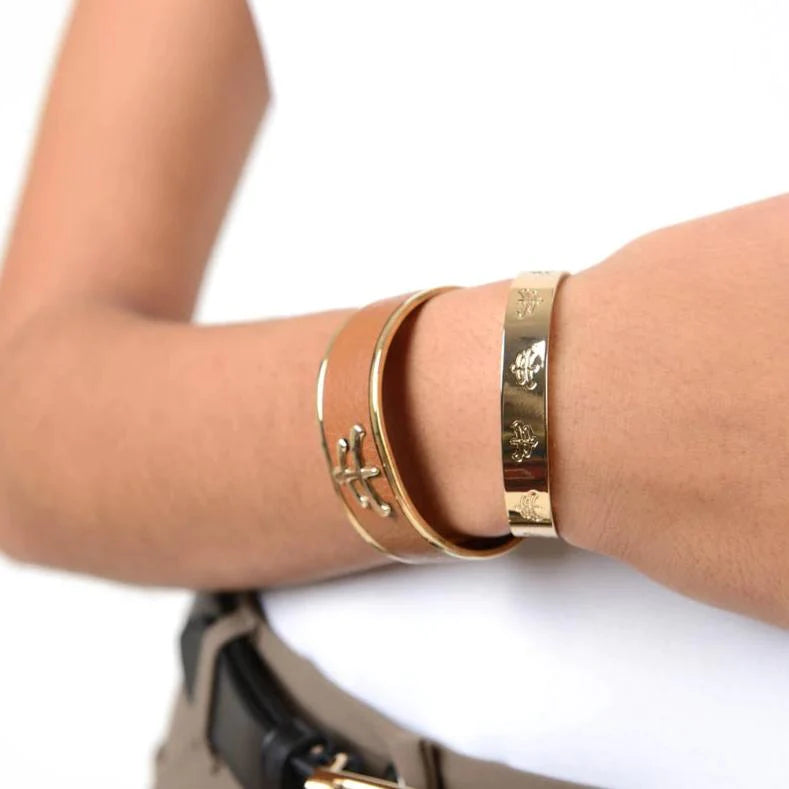 MAKEBE - Temple Brass Bangle