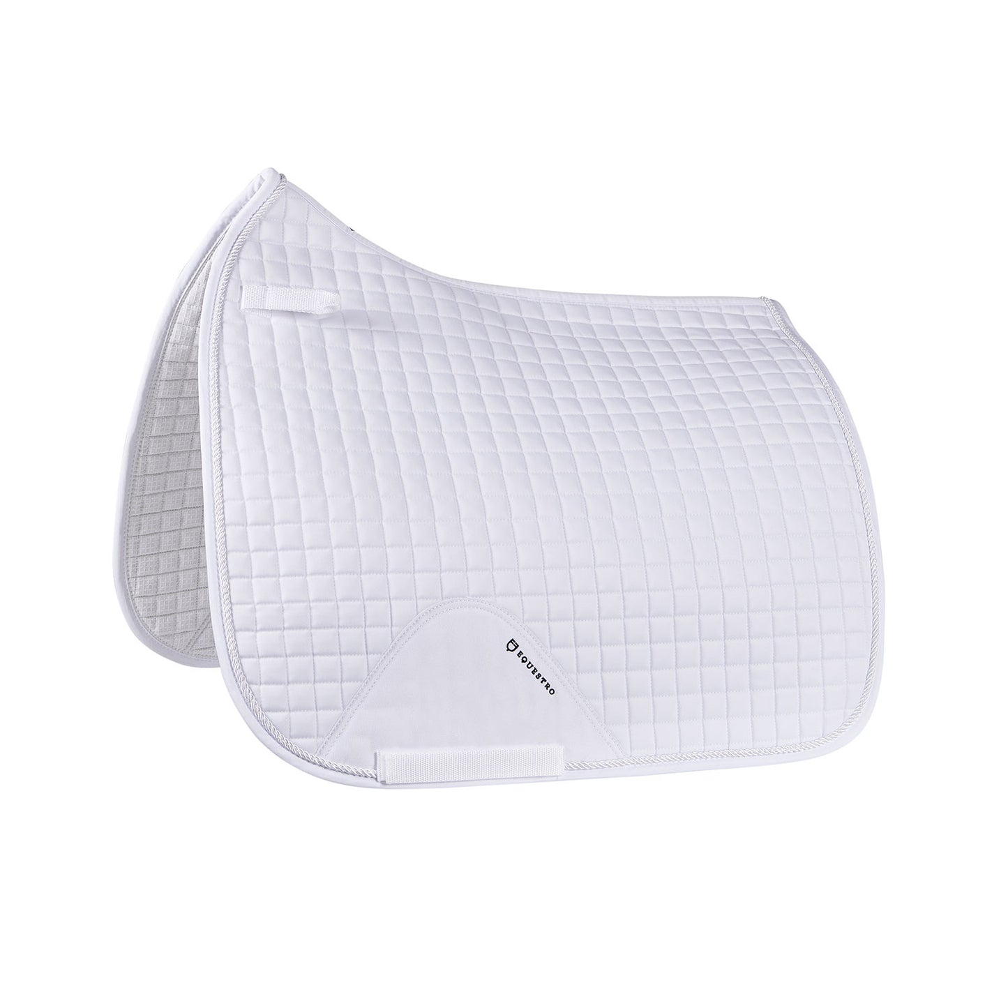 EQUESTRO - Dressage Shaped Cotton Saddle Pad