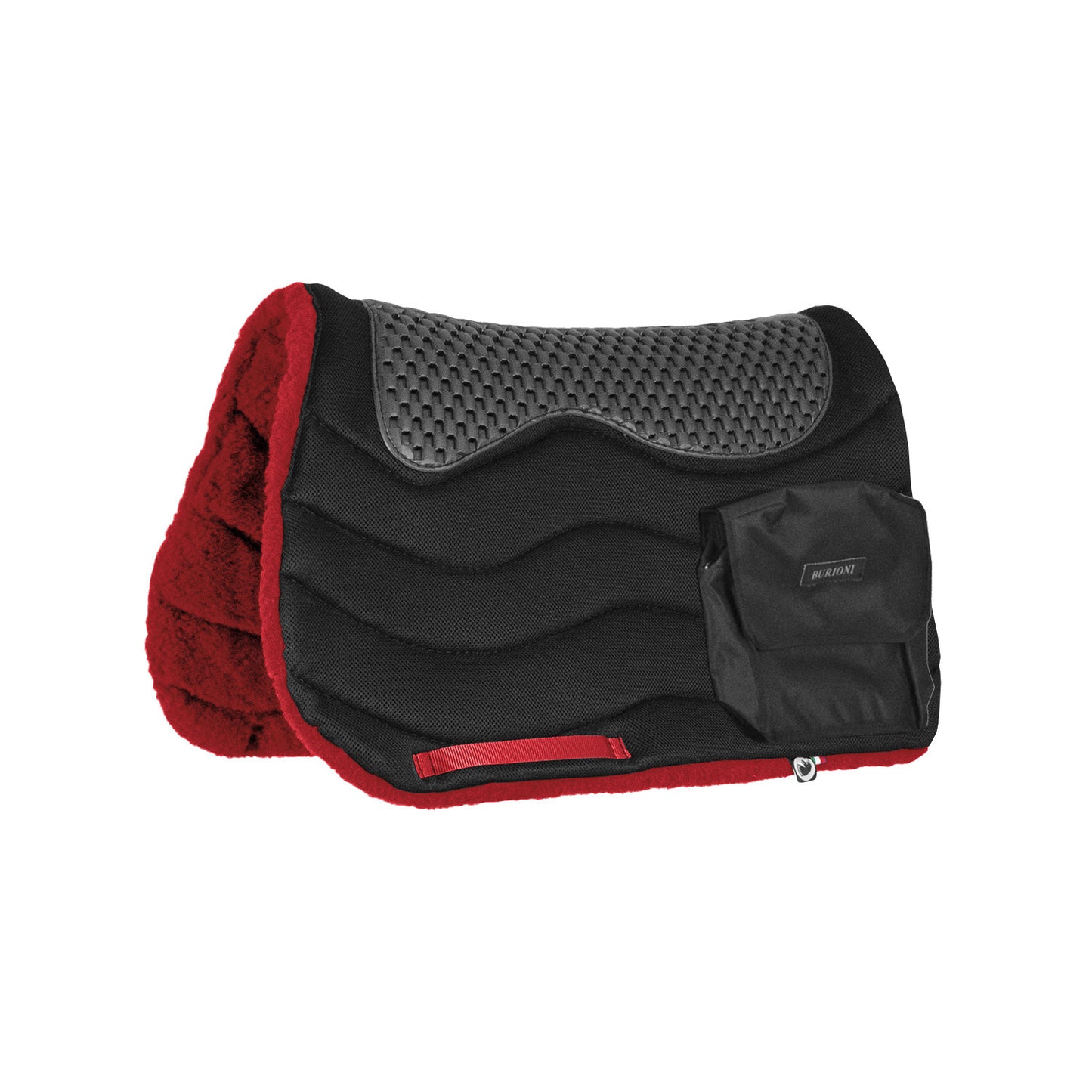 BURIONI - Trekking Saddle Pad with Pockets (Pile + Piuma)