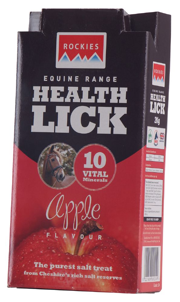 ROCKIES - Apple Flavour Health Lick 2kg