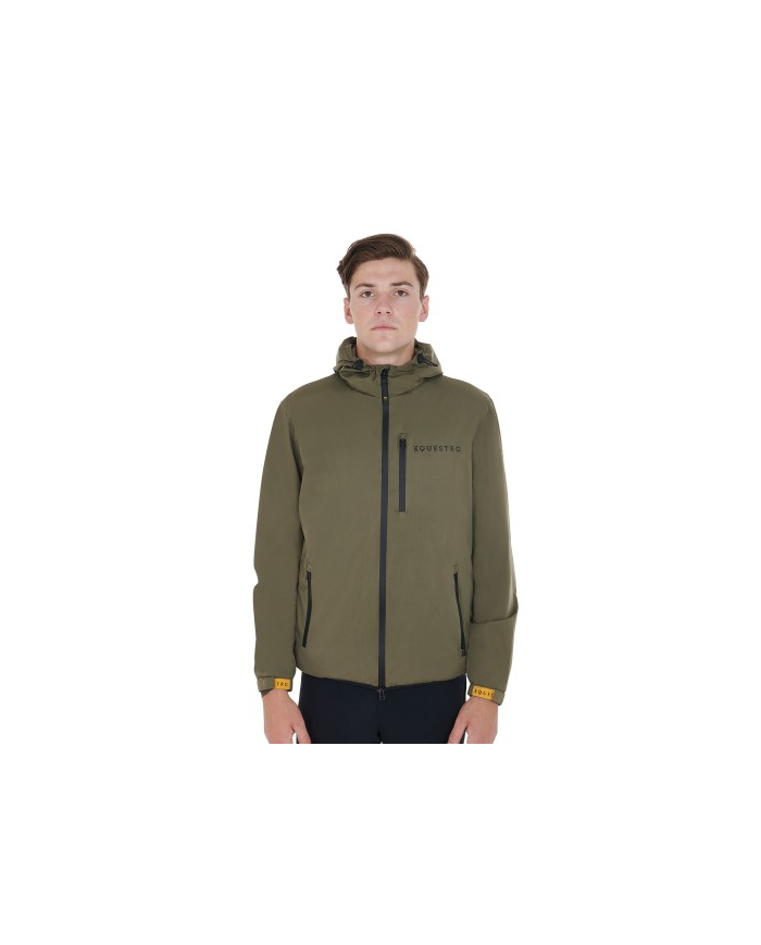 EQUESTRO - Technical Men Winter Rain Jacket with Detatchable Vest