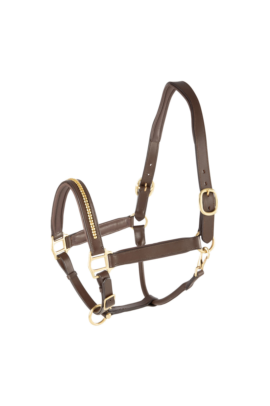 MAKEBE - Leather Halter with Brass