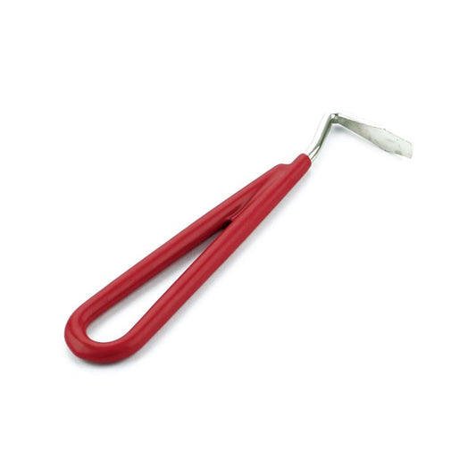 Hoof Pick with Rubber Handle