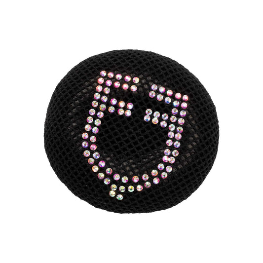 EQUESTRO - Hair Net with Rhinestones