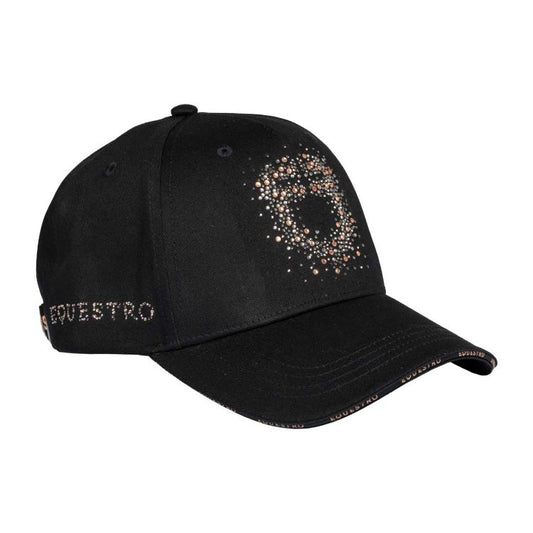 EQUESTRO - Baseball Hat with with Rhinestone logo