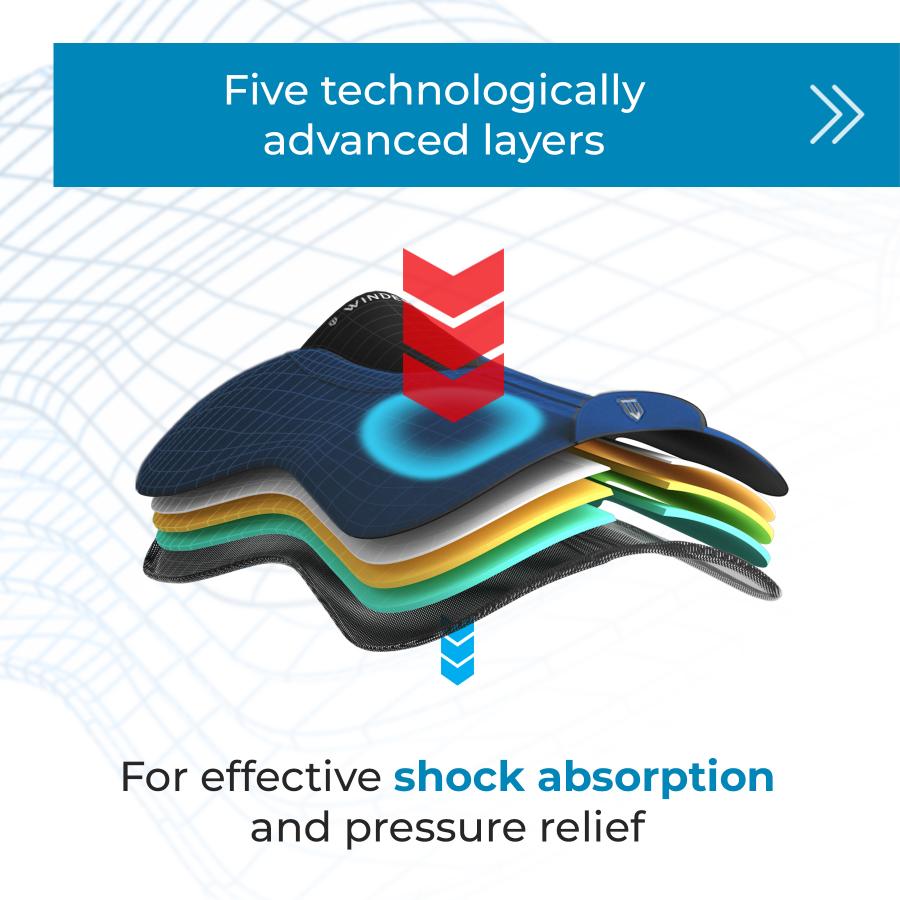 WINDEREN - Dressage Correction Slim 10mm Half Pad