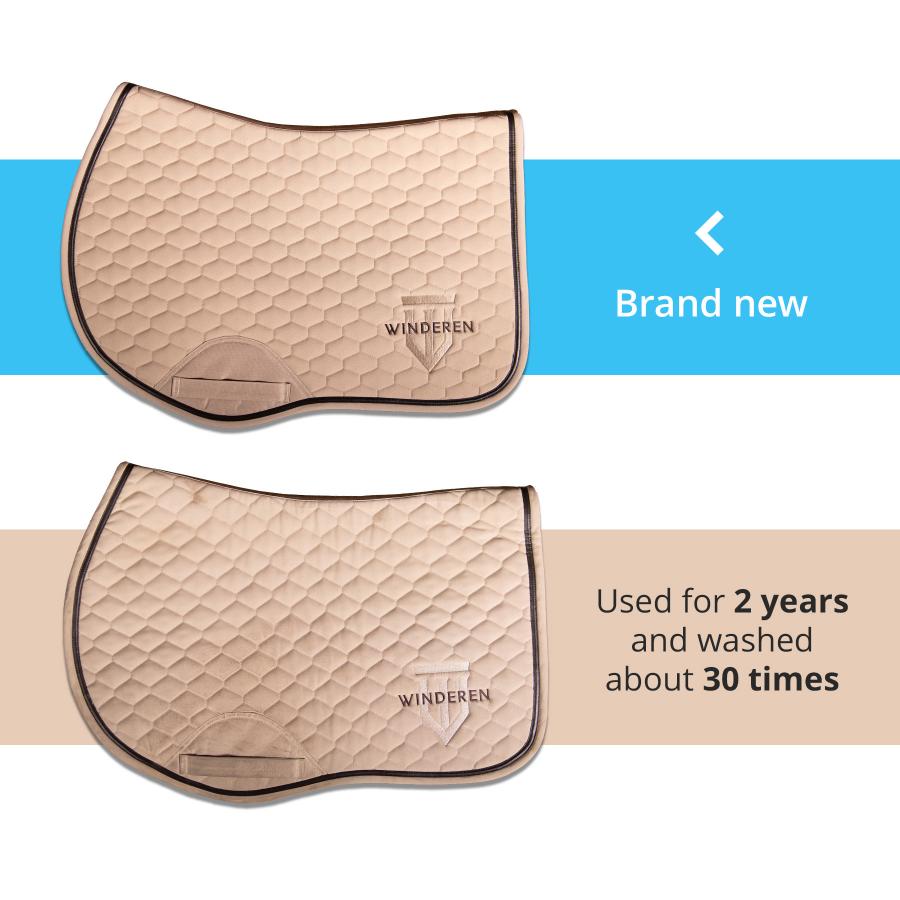 WINDEREN - Saddle pad Dressage NANO SILVER LINE