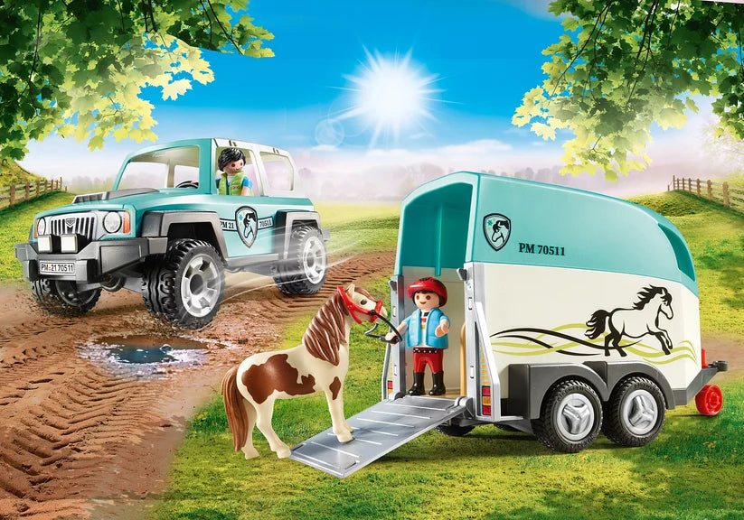PLAYMOBIL - Country with Pony Trailer