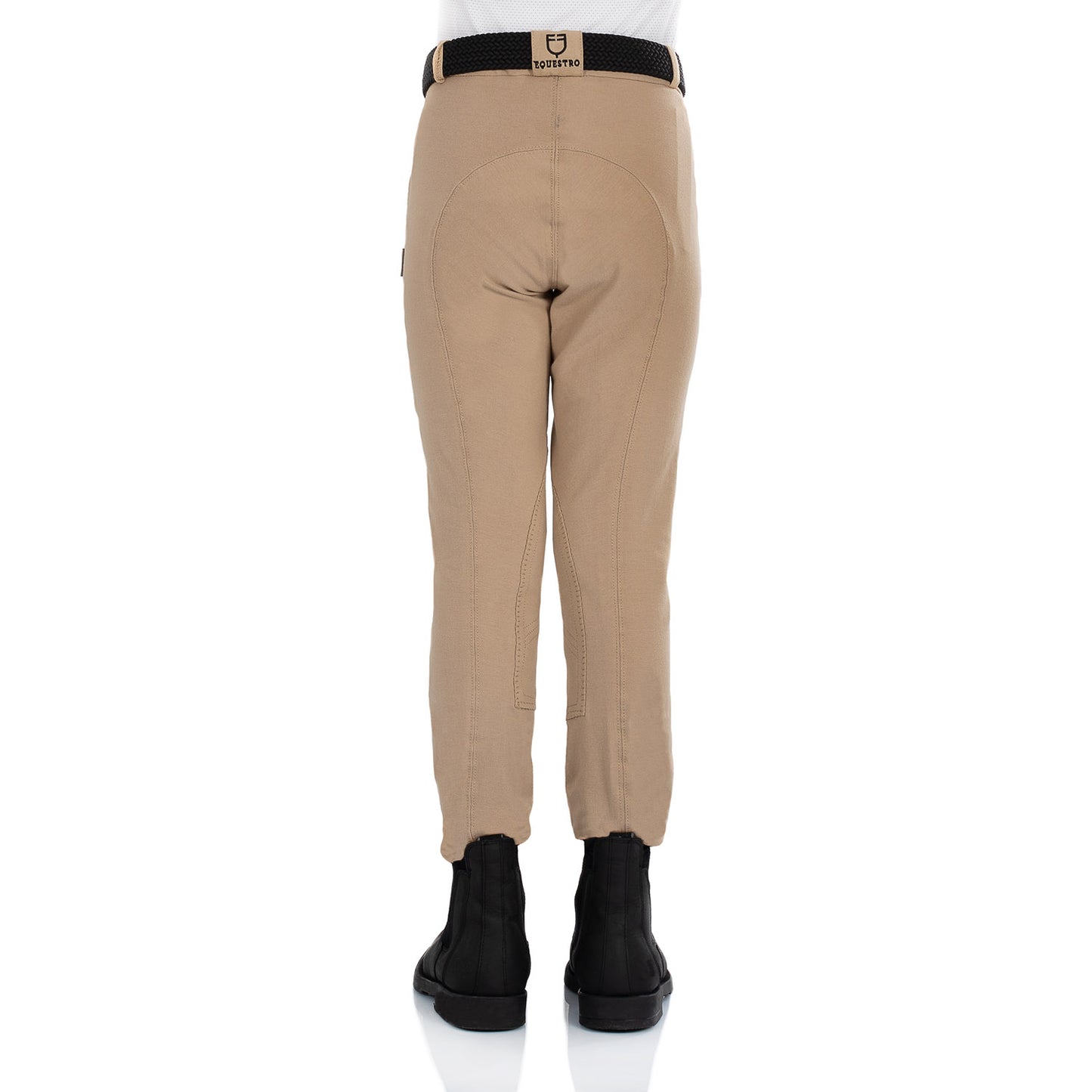 EQUESTRO - Kids' Breeches (Mod. LEILANI) with Elastic Band