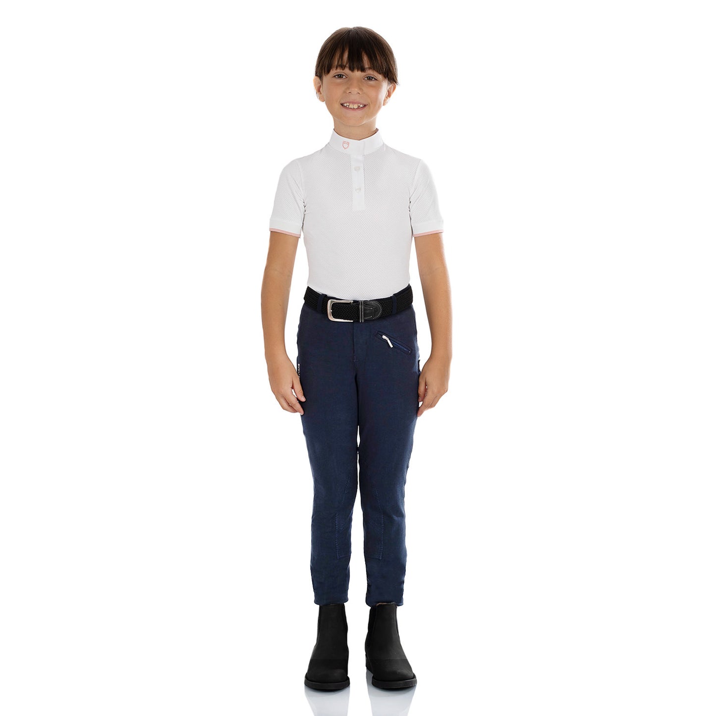 EQUESTRO - Kids' Breeches (Mod. LEILANI) with Elastic Band