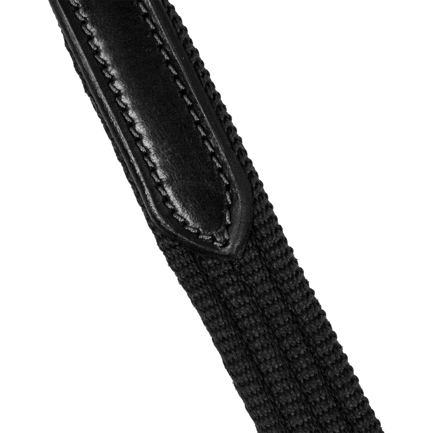 ACAVALLO - Nylon Reins with Leather Loops
