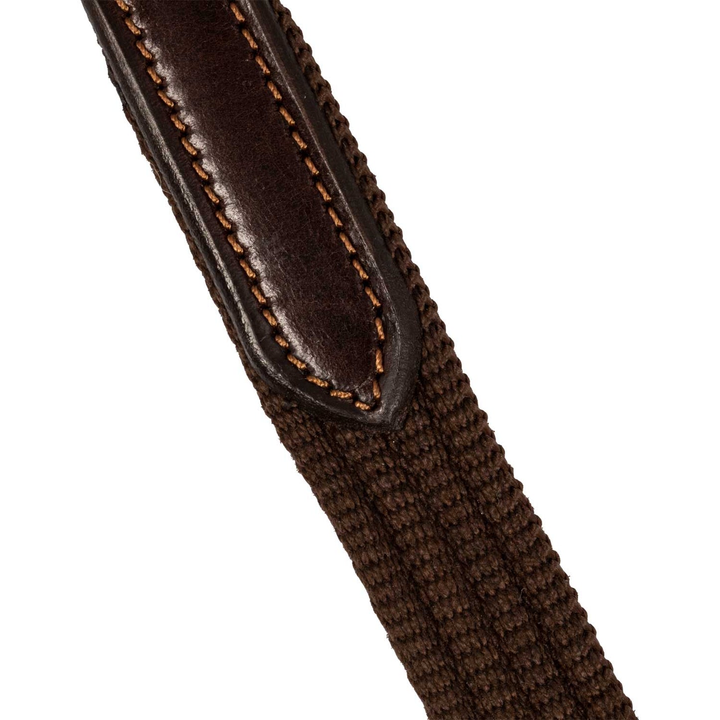ACAVALLO - Nylon Reins with Leather Loops
