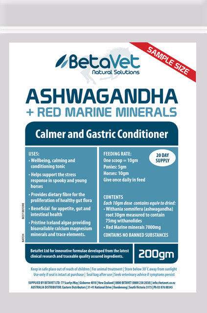 BetaVet Ashwagandha + Red Marine Minerals