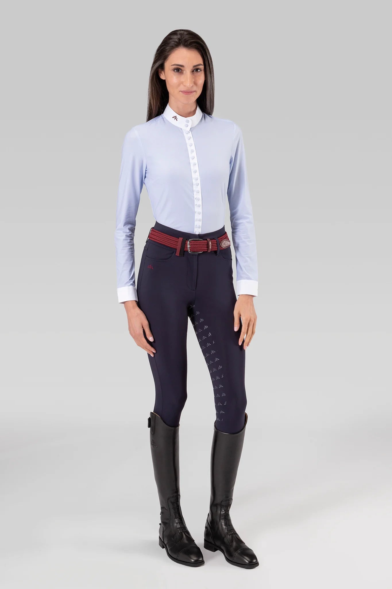 MAKEBE -  DAFNE “A thousand buttons” Ladies Long Sleeve Shirt
