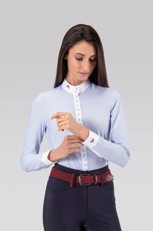 MAKEBE -  DAFNE “A thousand buttons” Ladies Long Sleeve Shirt