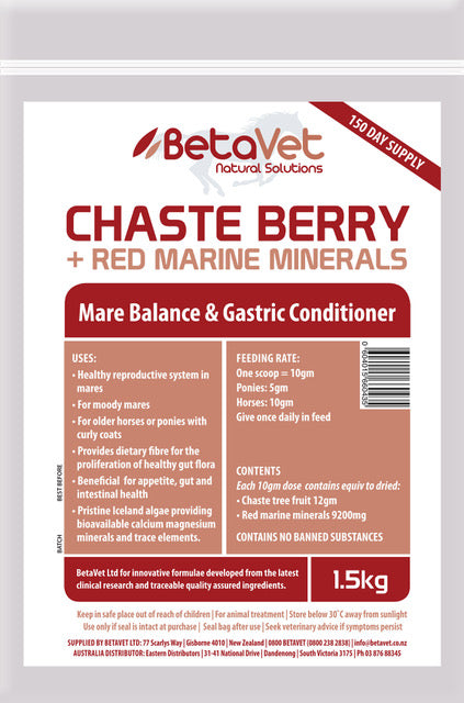 BetaVet Chaste Berry + Red Marine Minerals