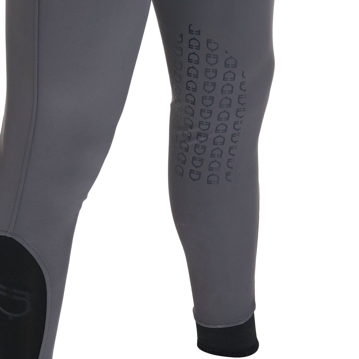 EQUESTRO - Men's slim fit grip breeches with logo Mod. Caspar