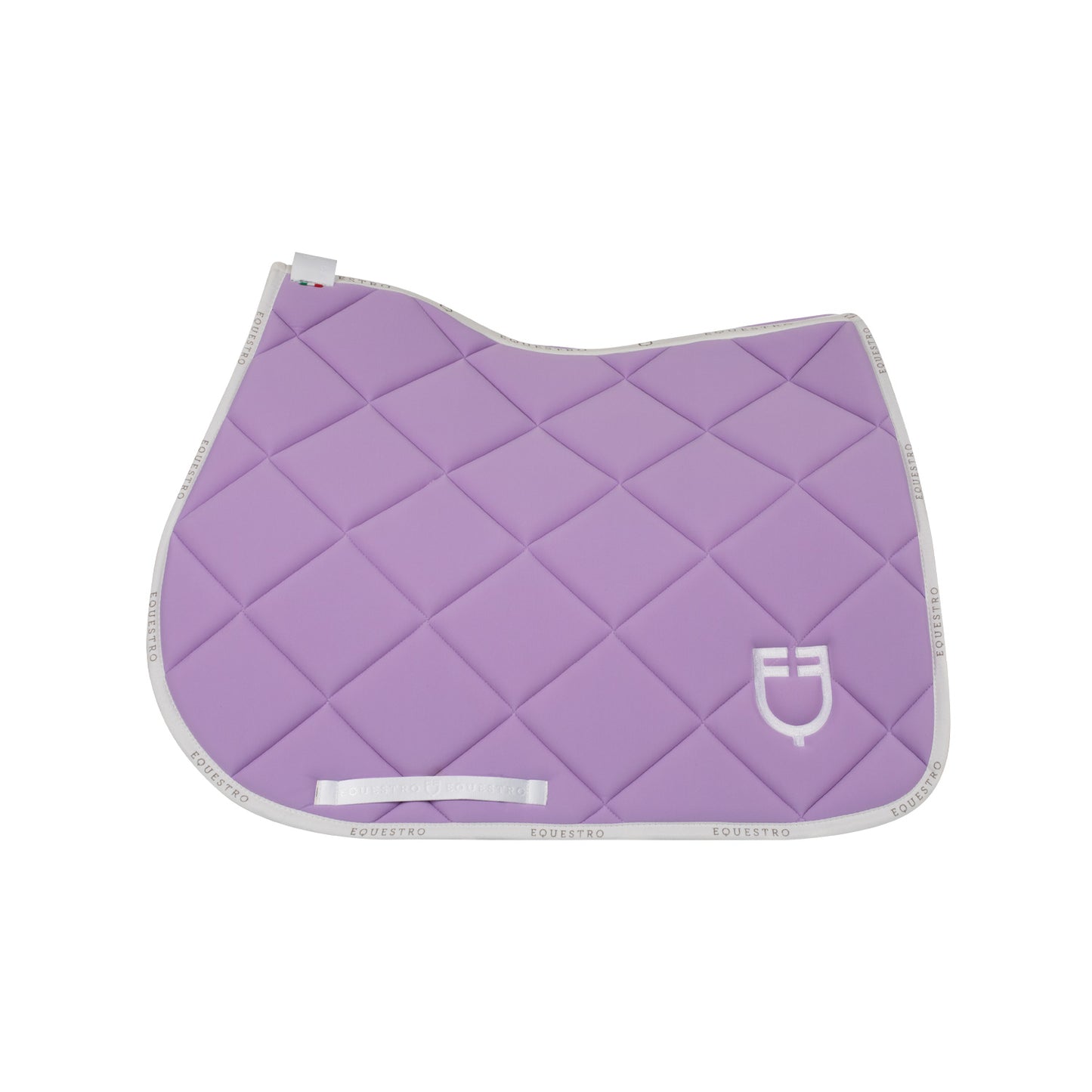 EQUESTRO - Jumping Saddle Pad (White Edge)