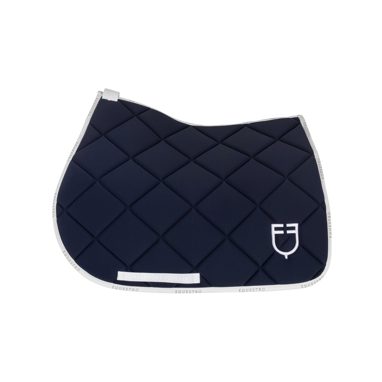 EQUESTRO - Jumping Saddle Pad (White Edge)