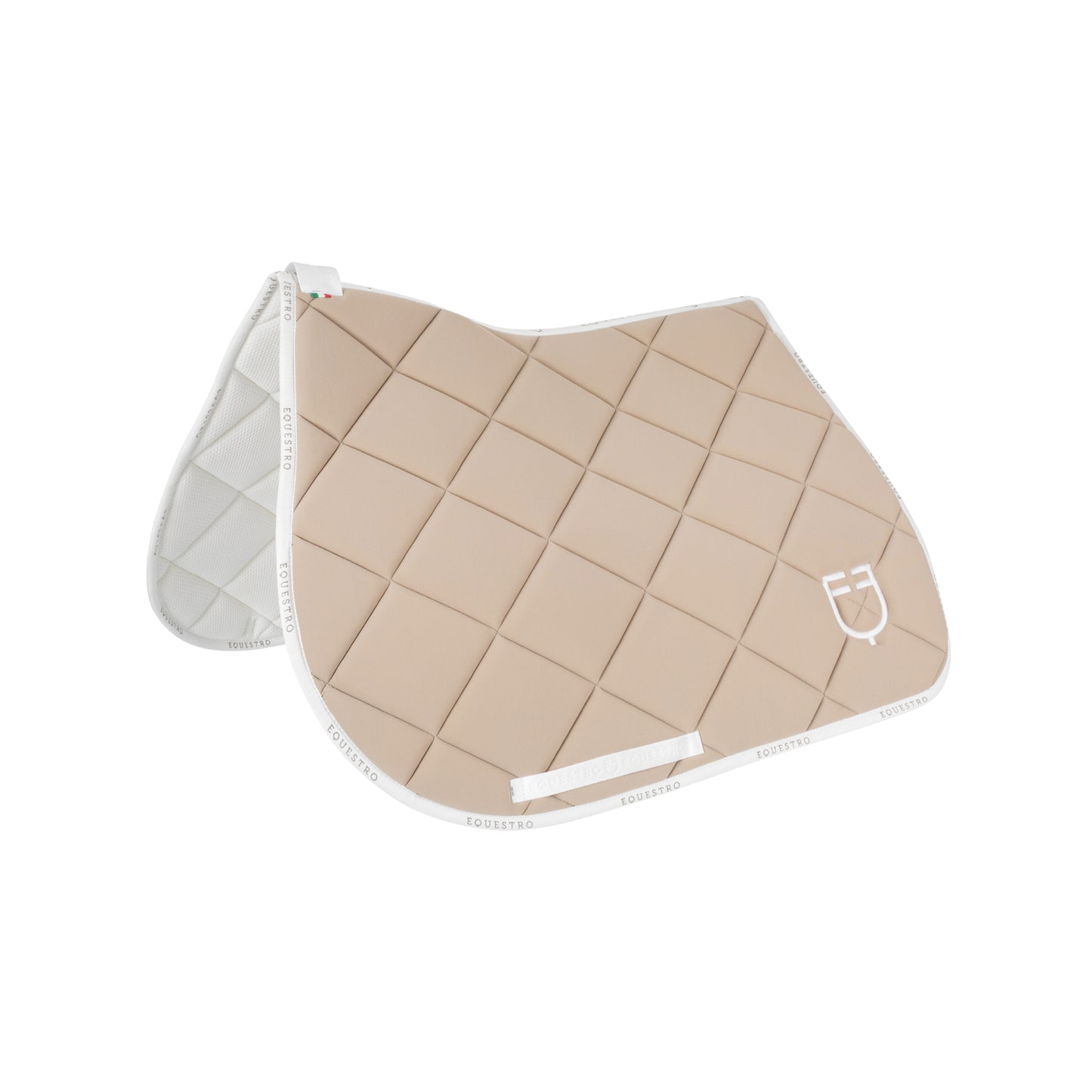 EQUESTRO - Jumping Saddle Pad (White Edge)