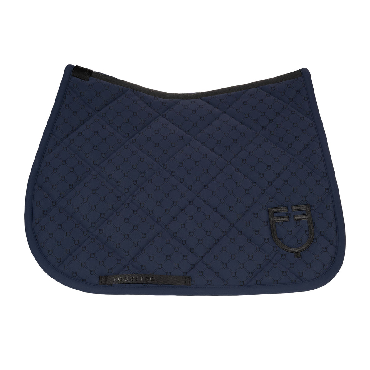 EQUESTRO - Jumping saddle pad with logos