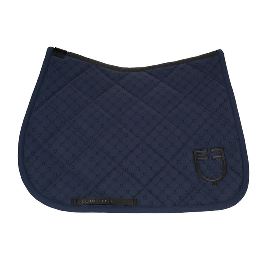 EQUESTRO - Jumping saddle pad with logos