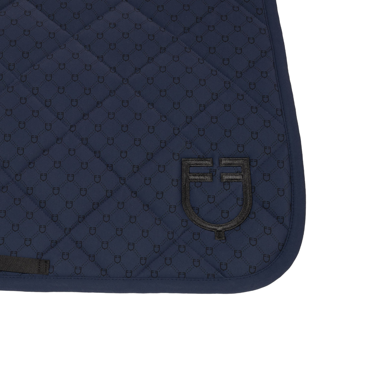 EQUESTRO - Jumping saddle pad with logos