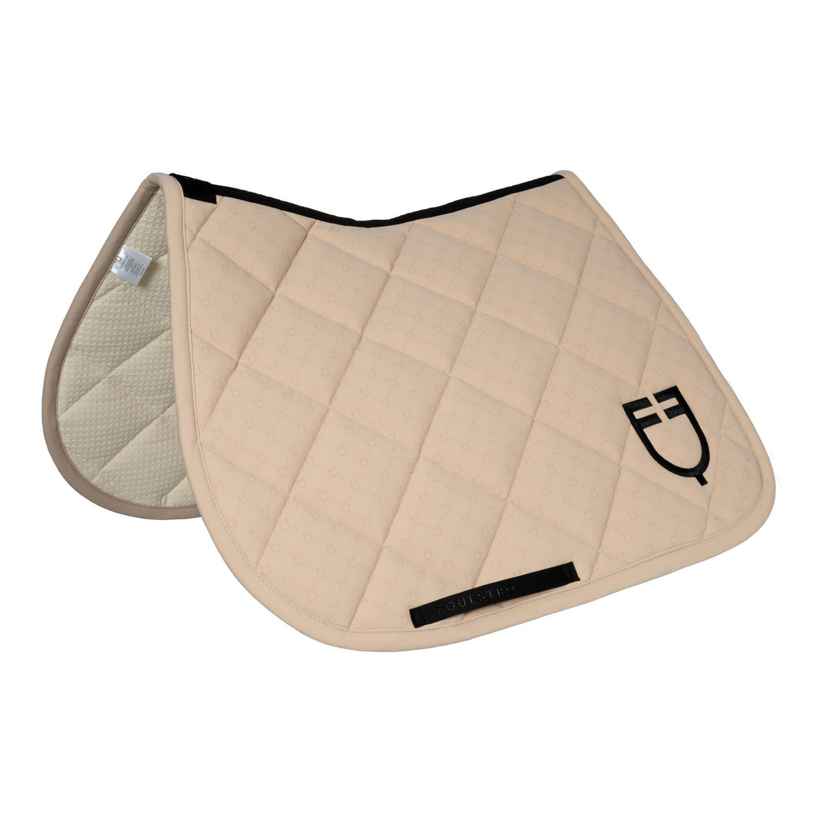 EQUESTRO - Jumping saddle pad with logos