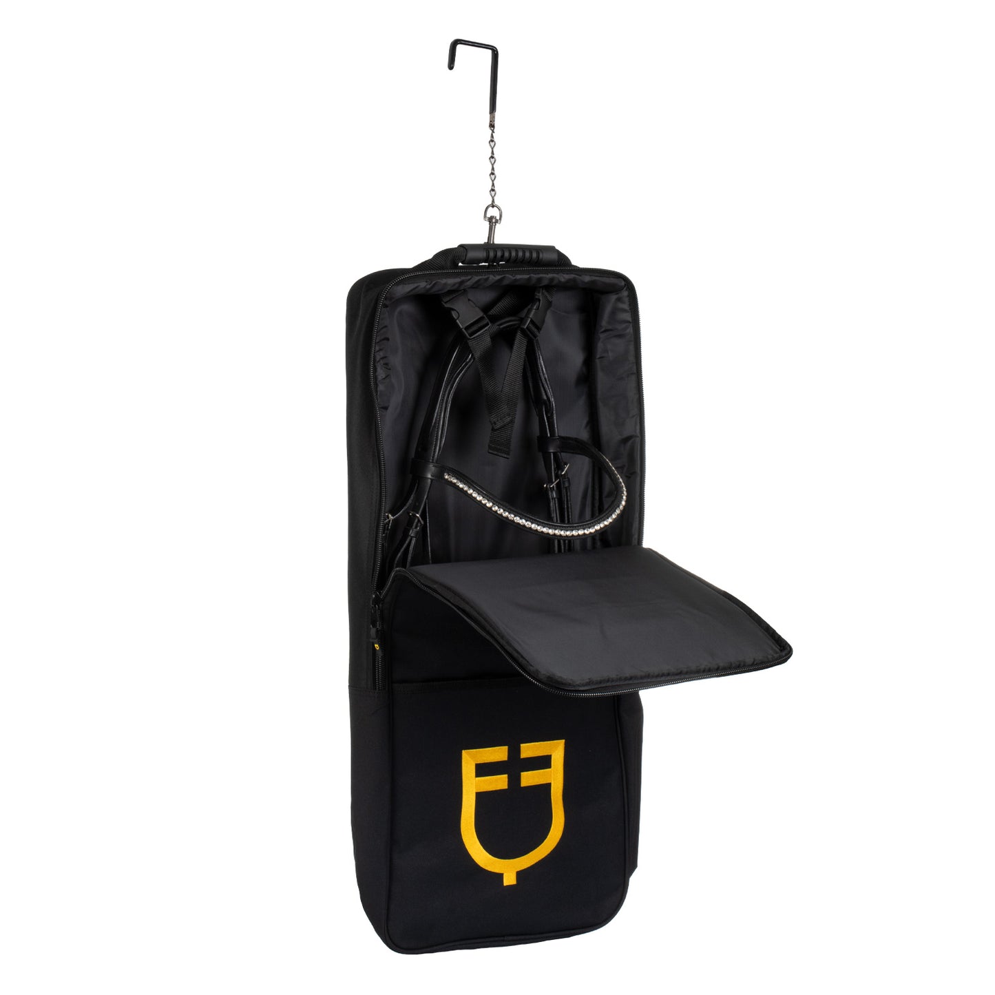 EQUESTRO - Bridle bag with embroidered logo