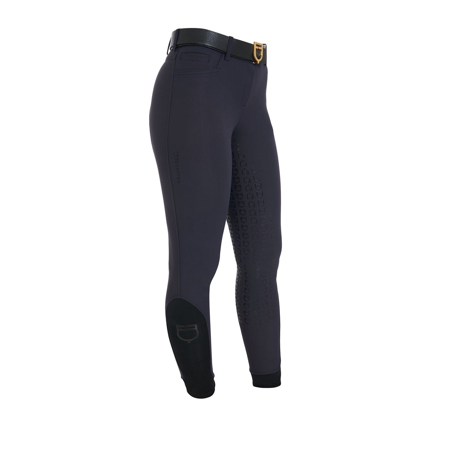 EQUESTRO - FLEECE Lining Women's full grip HIGH waisted breeches