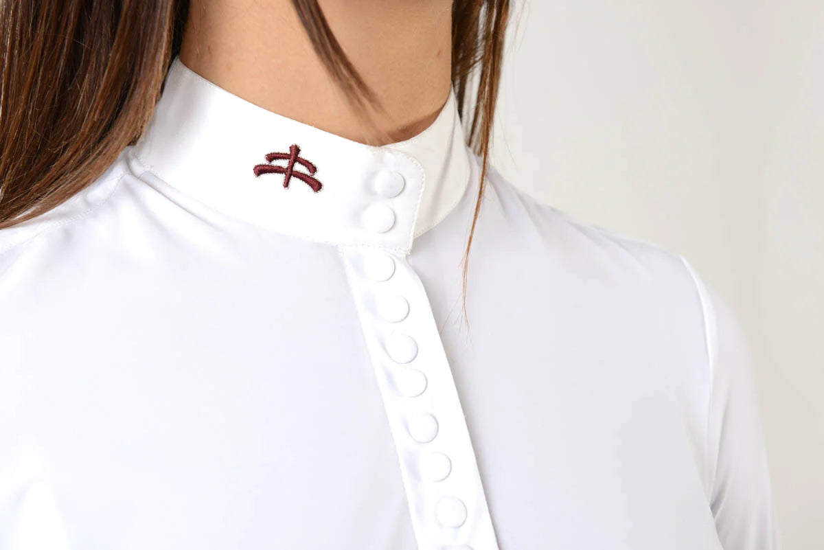 MAKEBE -  DAFNE “A thousand buttons” Ladies Long Sleeve Shirt