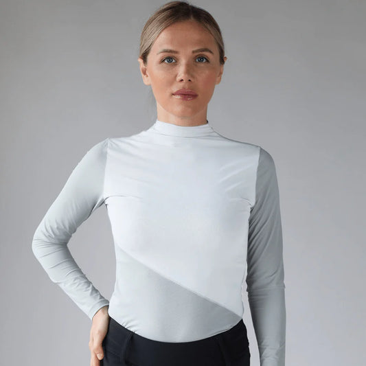 ARMATEQ- Ultra Breathable Mock Neck Long Sleeve