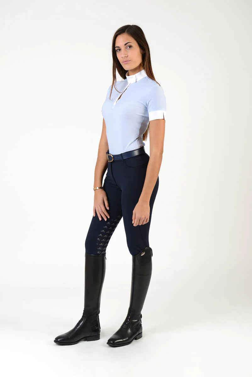 MAKEBE - BENEDETTA Polo Shirt in Technical Fabric